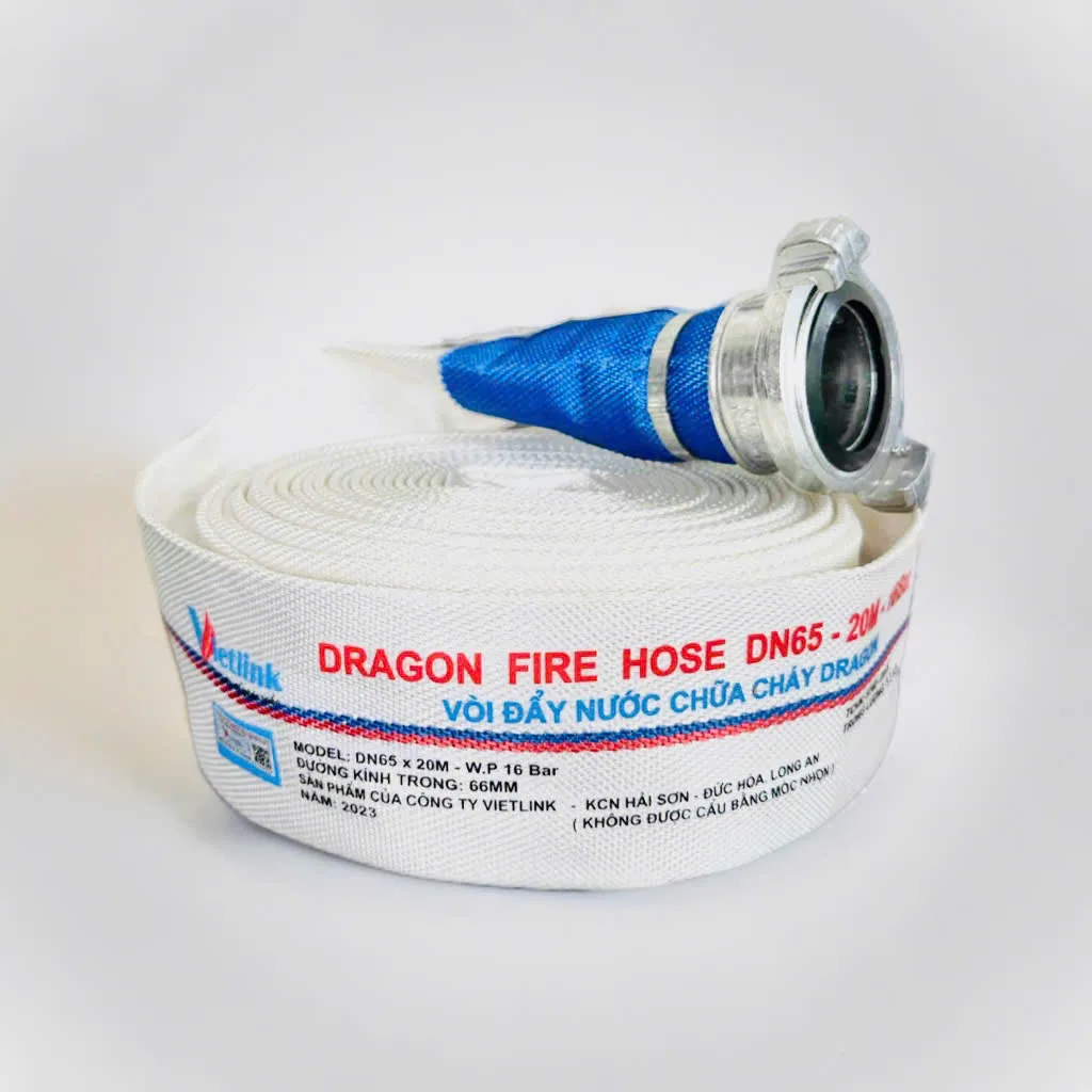 Vòi chữa cháy Dragon D65x20Mx16Bar (Tem PCCC)