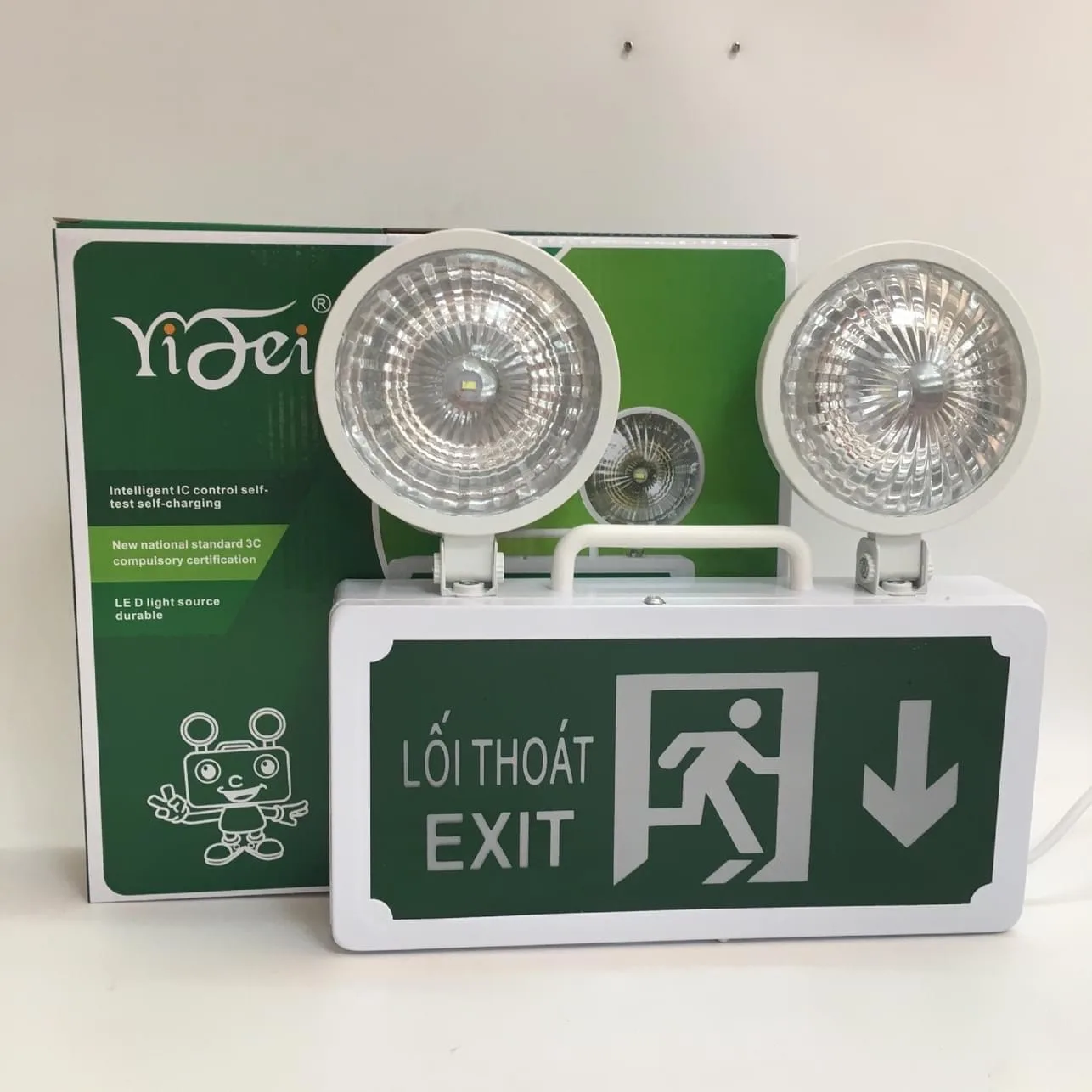 Đèn sự cố kết hợp Exit