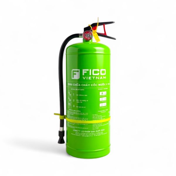Bình chữa cháy gốc nước FICO 6 lít – FC-106-WB (Tem PCCC)