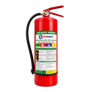 Bình chữa cháy 83MEC/ Bộ Quốc Phòng bột ABC 8kg (Tem kiểm định)