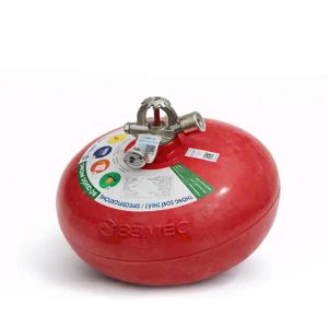 Bình cầu chữa cháy 83MEC/ Bộ Quốc Phòng bột ABC 6kg (Tem kiểm định)