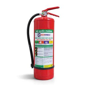 Bình chữa cháy 83MEC/ Bộ Quốc Phòng bột ABC 8kg (Tem kiểm định)